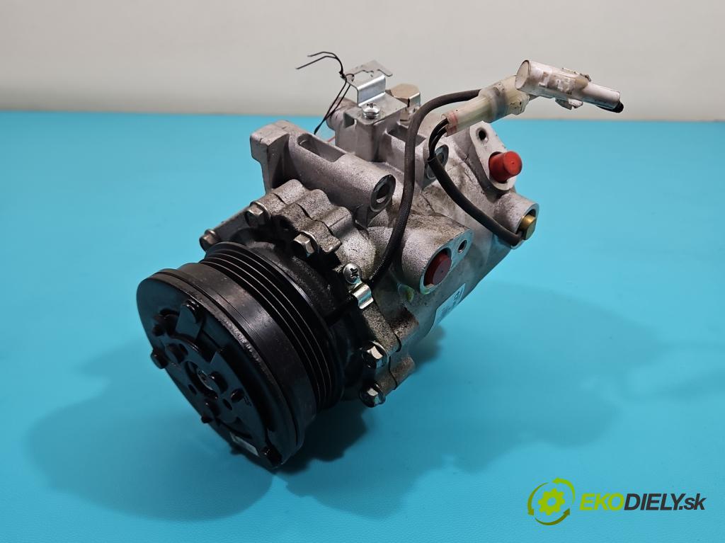 Suzuki Swift Mk6 2005-2010 1.3 16V 92 HP manual 67,5 kW 1328 cm3 5- Kompresor: klimatizácie KTT090079 (Kompresor klimatizácie)