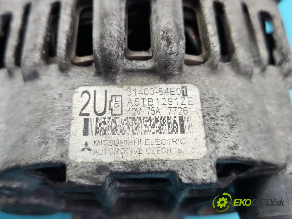 Suzuki Swift Mk6 2005-2010 1.3 16V 92 HP manual 67,5 kW 1328 cm3 5- Alternator 31400-84E01 (Alternátor)