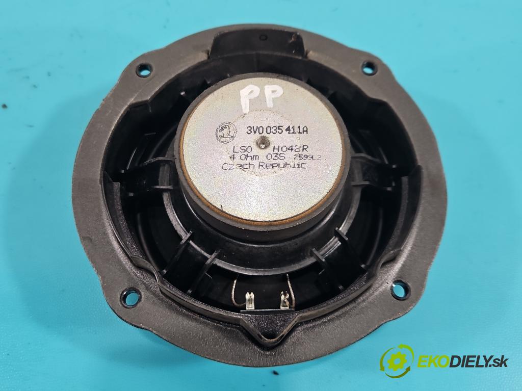 Skoda Superb III 2015-2024 2.0 tdi 190 HP automatic 140 kW 1968 cm3 5- reproduktory komplet 3V0035411A