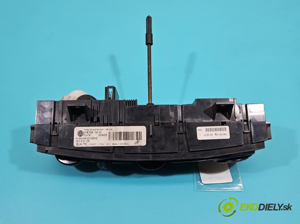 Vw Crafter 2006-2016 2.5 tdi 109 hp manual 80 kW 2461 cm3 4- palubní deska panel topení 9068300085KZ