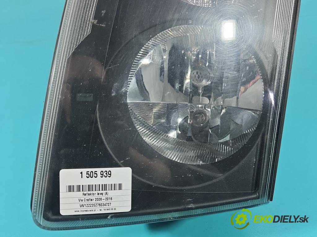 Vw Crafter 2006-2016 2.5 tdi 109 HP manual 80 kW 2461 cm3 4- Reflektor: ľavý 1ER247017-05 (Kľučka dverí ostatné)