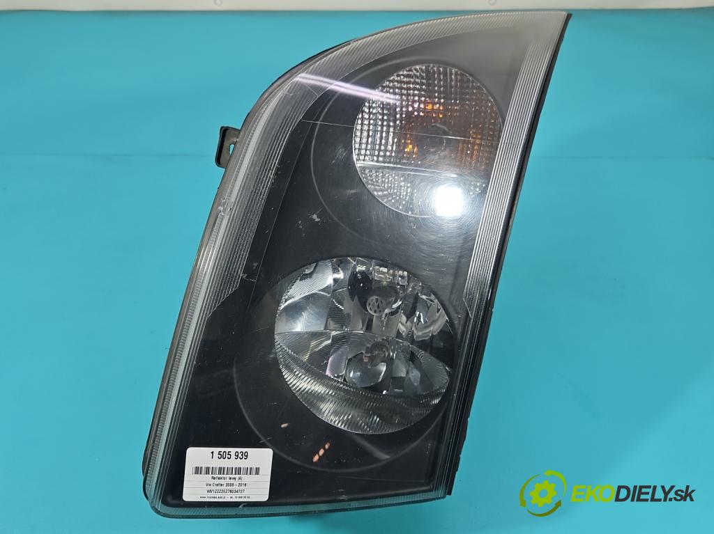 Vw Crafter 2006-2016 2.5 tdi 109 HP manual 80 kW 2461 cm3 4- Reflektor: ľavý 1ER247017-05 (Kľučka dverí ostatné)