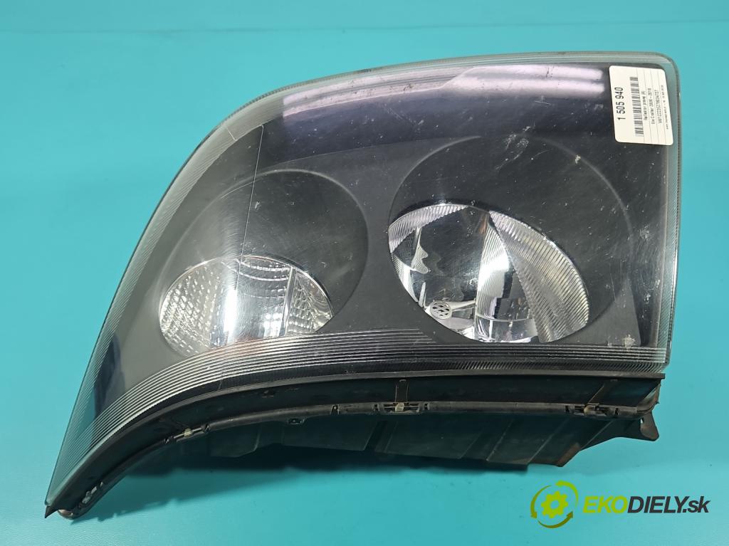 Vw Crafter 2006-2016 2.5 tdi 109 HP manual 80 kW 2461 cm3 4- Reflektor: pravý 1ER247017 (Svetlo predné pravé)