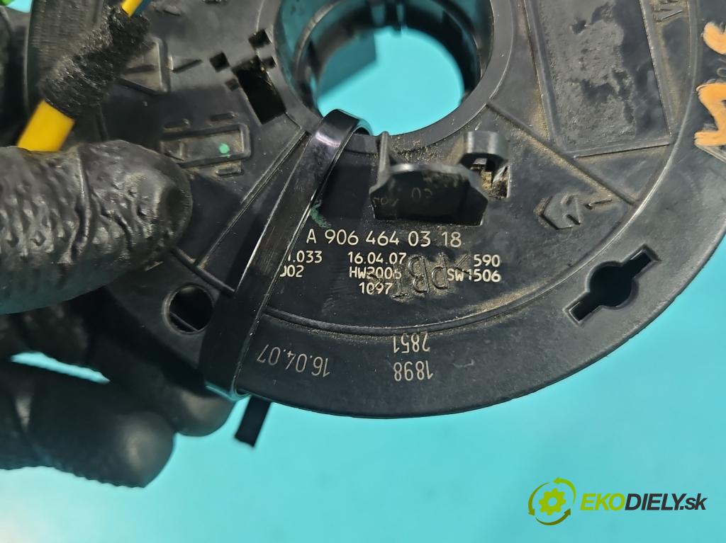 Vw Crafter 2006-2016 2.5 tdi 109 hp manual 80 kW 2461 cm3 4- Páska: airbag A9065402345 (Airbag)