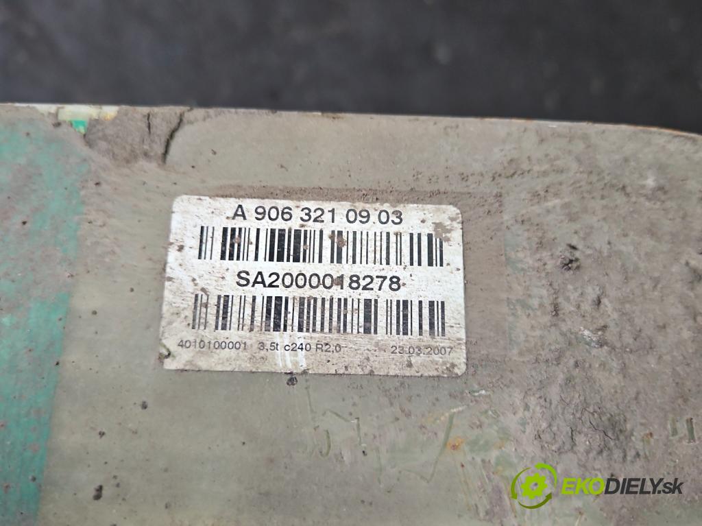 Vw Crafter 2006-2016 2.5 tdi 109 hp manual 80 kW 2461 cm3 4- listová pero přední A9063210903