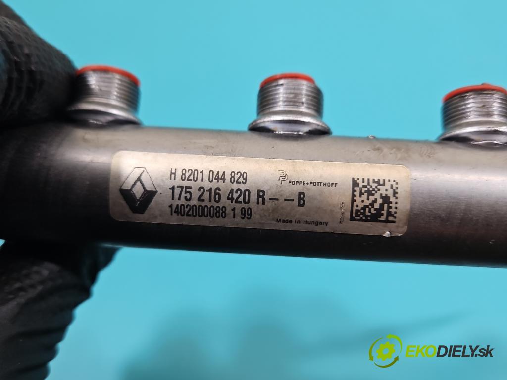 Nissan Qashqai II J11 2013-2021 1.6 dci 131 HP manual 96 kW 1598 cm3 5- lišta vstrekovacia H8201044829 (Vstrekovacia lišta)