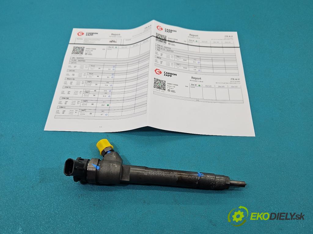 Nissan Qashqai II J11 2013-2021 1.6 dci 131 HP manual 96 kW 1598 cm3 5- vstrek 0445110546 (Vstrekovač paliva)