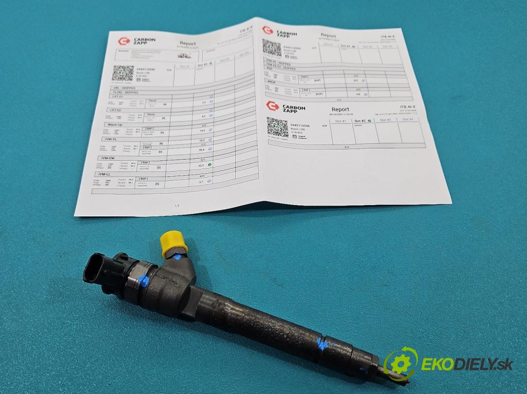 Nissan Qashqai II J11 2013-2021 1.6 dci 131 HP manual 96 kW 1598 cm3 5- vstrek 0445110546 (Vstrekovač paliva)