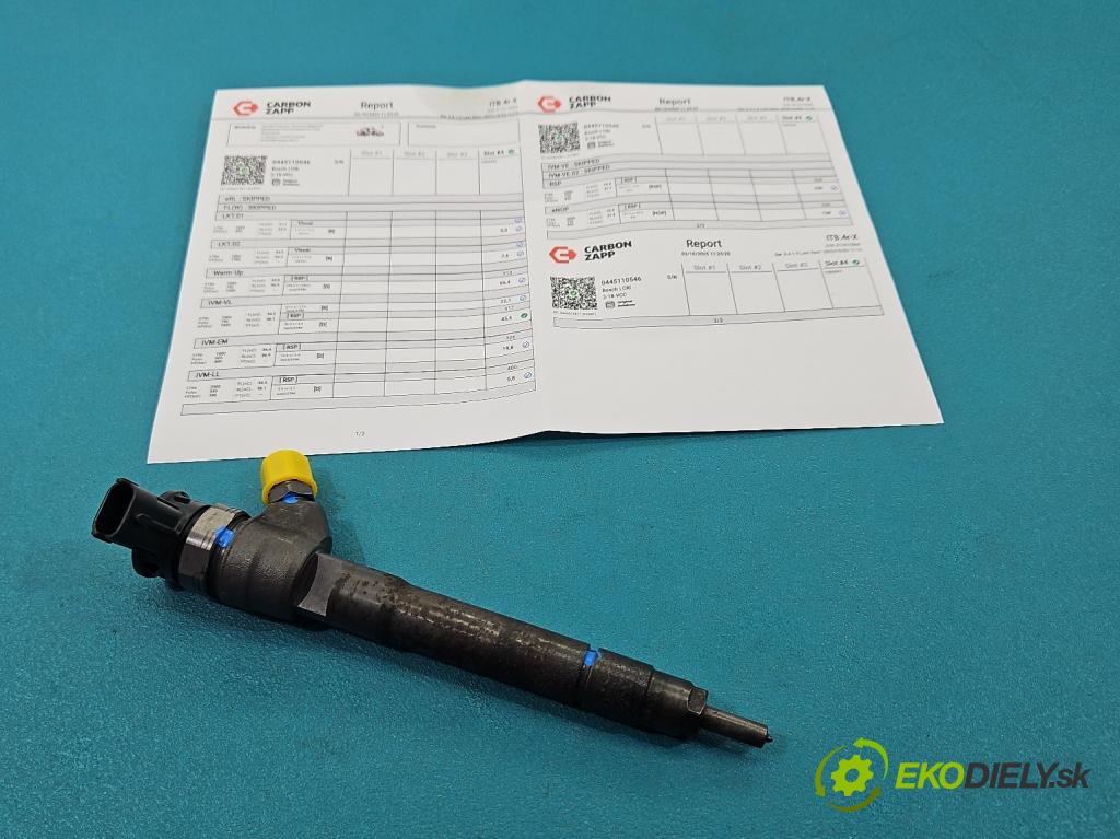 Nissan Qashqai II J11 2013-2021 1.6 dci 131 HP manual 96 kW 1598 cm3 5- vstrek 0445110546 (Vstrekovač paliva)