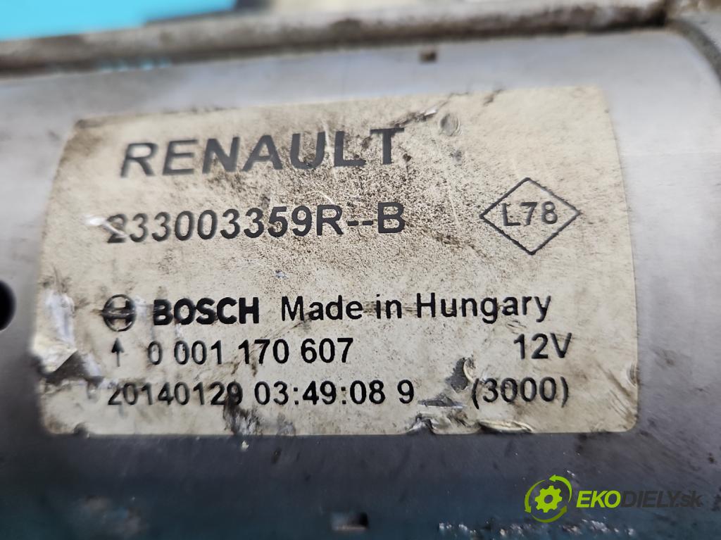 Nissan Qashqai II J11 2013-2021 1.6 dci 131 HP manual 96 kW 1598 cm3 5- štartér 0001170607 (Štartér)