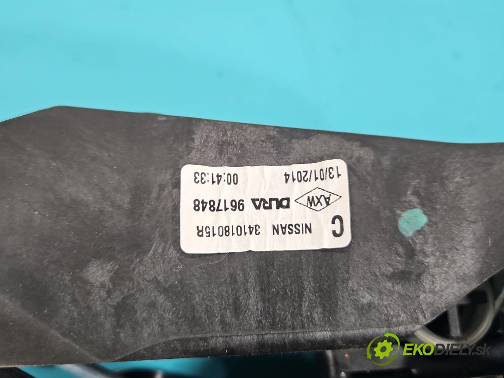 Nissan Qashqai II J11 2013-2021 1.6 dci 131 HP manual 96 kW 1598 cm3 5- Páka: Změny: stupeň,rýchlosť 341018015R (Rýchlostná páka (kulisa))