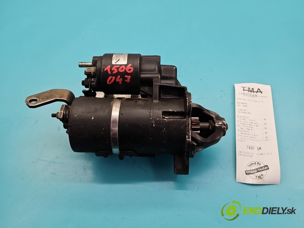 Vw Passat B5 1995-2005 1.6 8V 101 HP manual 74 kW 1595 cm3 4- štartér  (Štartér)