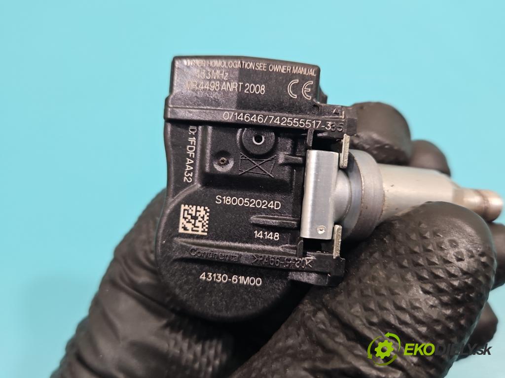 Suzuki SX4 S-Cross 2013-2021 1.6 16V 120 hp manual 88 kW 1586 cm3 5- snímač tlaku pneumatika S180052024D (Snímač tlaku v pneumatice)