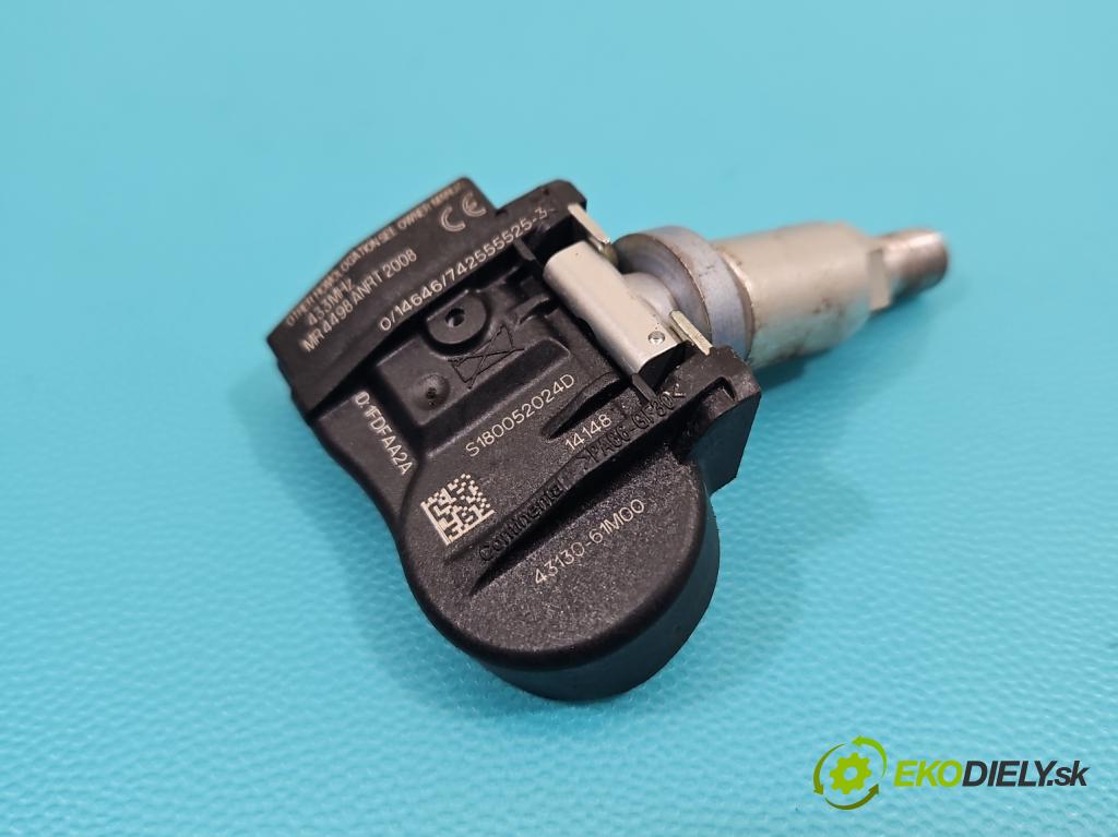 Suzuki SX4 S-Cross 2013-2021 1.6 16V 120 hp manual 88 kW 1586 cm3 5- snímač tlaku pneumatika S180052024D (Snímač tlaku v pneumatice)