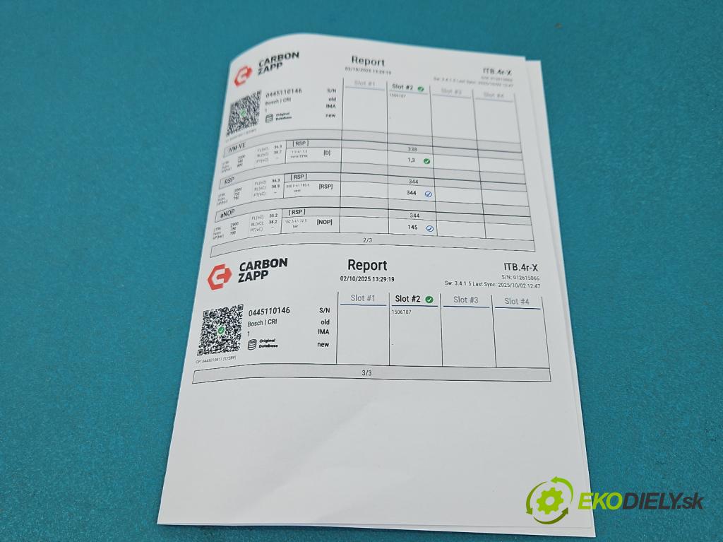 Mitsubishi Space star 1.9 dci 102 HP manual 75 kW 1870 cm3 5- vstrek 0445110146 (Vstrekovač paliva)