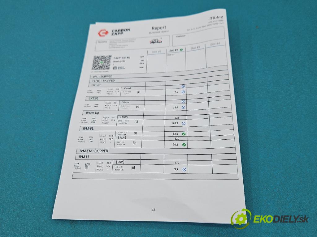Mitsubishi Space star 1.9 dci 102 HP manual 75 kW 1870 cm3 5- vstrek 0445110146 (Vstrekovač paliva)