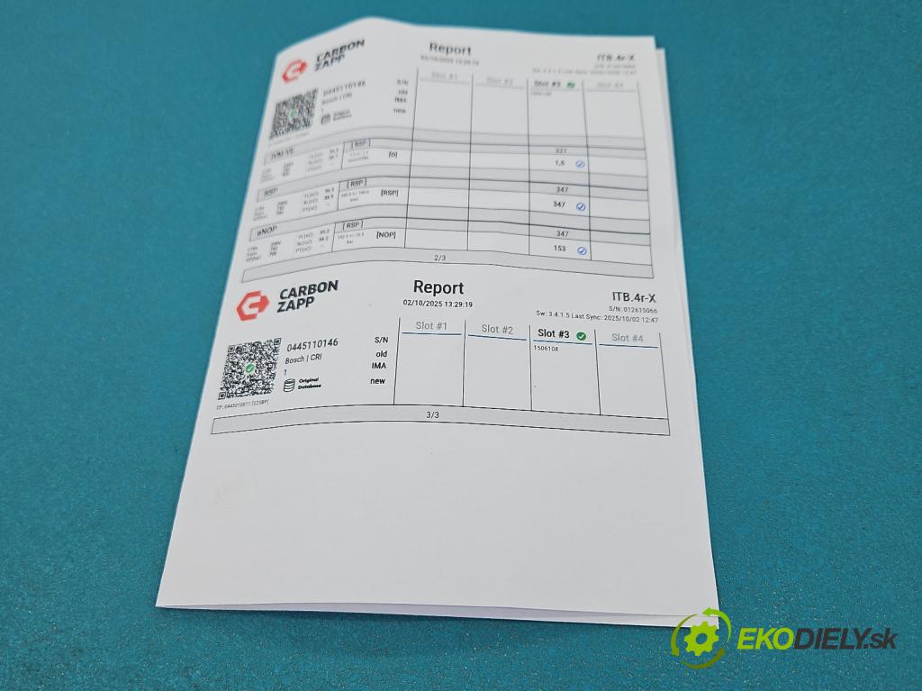 Mitsubishi Space star 1.9 dci 102 HP manual 75 kW 1870 cm3 5- vstrek 0445110146 (Vstrekovač paliva)