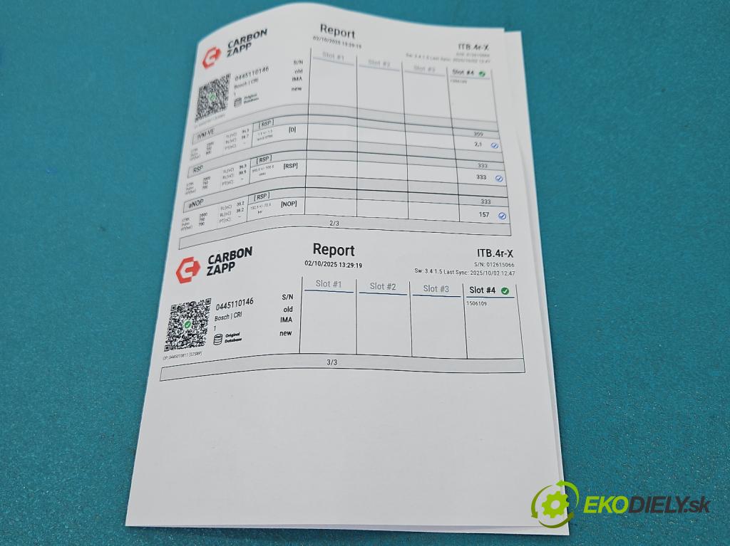 Mitsubishi Space star 1.9 dci 102 HP manual 75 kW 1870 cm3 5- vstrek 0445110146 (Vstrekovač paliva)