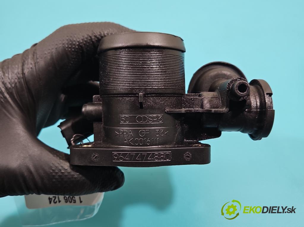 Ford Focus Mk2 2004-2011 2.0 tdci 136 HP manual 100 kW 1997 cm3 5- klapka 9647474880 (Škrtiaca klapka)