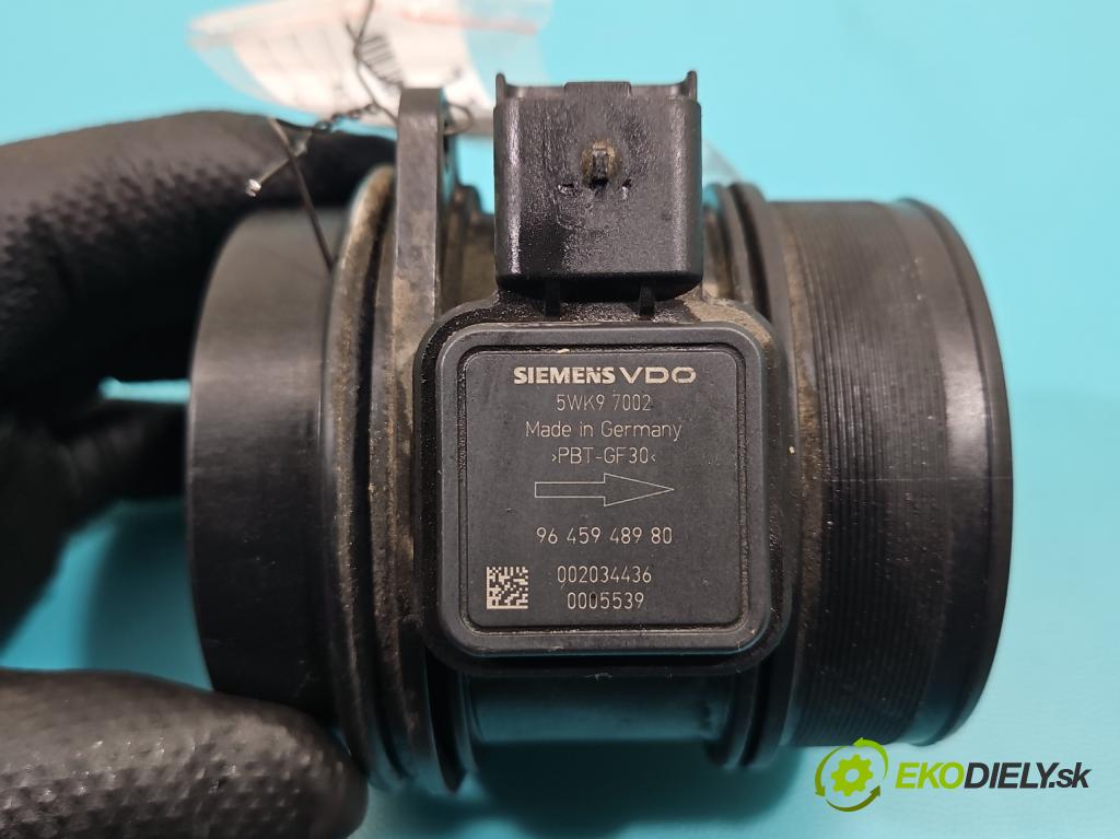 Ford Focus Mk2 2004-2011 2.0 tdci 136 HP manual 100 kW 1997 cm3 5- průtokoměr: 9645948980 (Váha vzduchu)