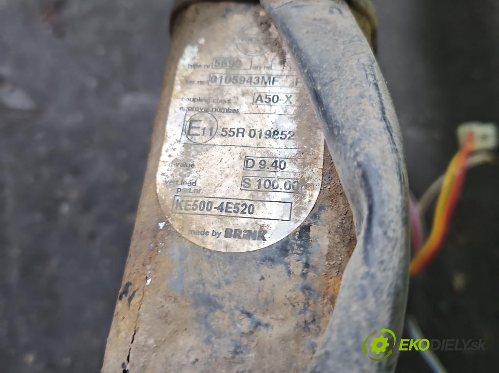 Nissan Qashqai II J11 2013-2021 1.6 dci 131 hp manual 96 kW 1598 cm3 5- oko tažné  (Tažné zařízení)