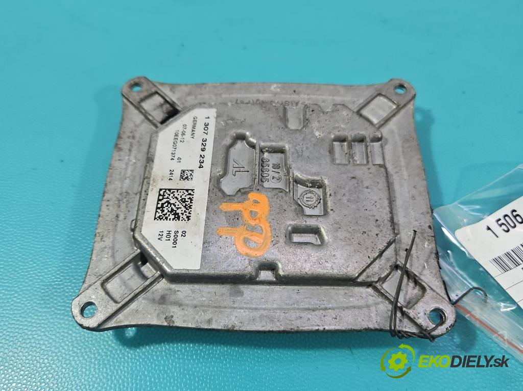 Lancia Delta III 2008-2014 1.4 T 120 HP manual 88 kW 1368 cm3 5- střídač: xenon 1307329234 (Riadiaca jednotka xenónu)