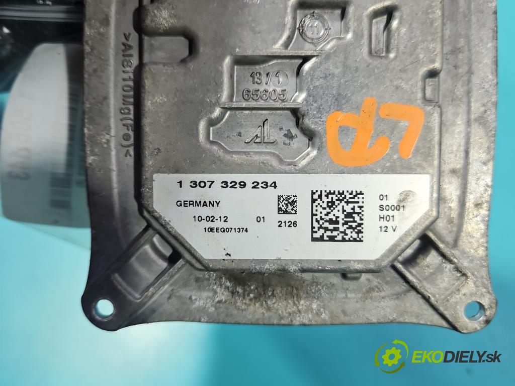 Lancia Delta III 2008-2014 1.4 T 120 HP manual 88 kW 1368 cm3 5- střídač: xenon 1307329234 (Riadiaca jednotka xenónu)