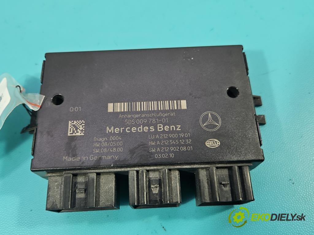 Mercedes E W212 2009-2016 2.2 CDI 136 HP automatic 100 kW 2143 cm3 5- riadiaca jednotka ostatné 5DS009781-01