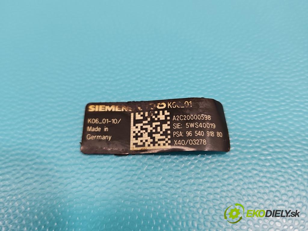 Ford Focus Mk2 2004-2011 2.0 tdci 136 HP manual 100 kW 1997 cm3 5- čerpadlo vstrekovacia 9654091880 (Vstrekovacie čerpadlo)