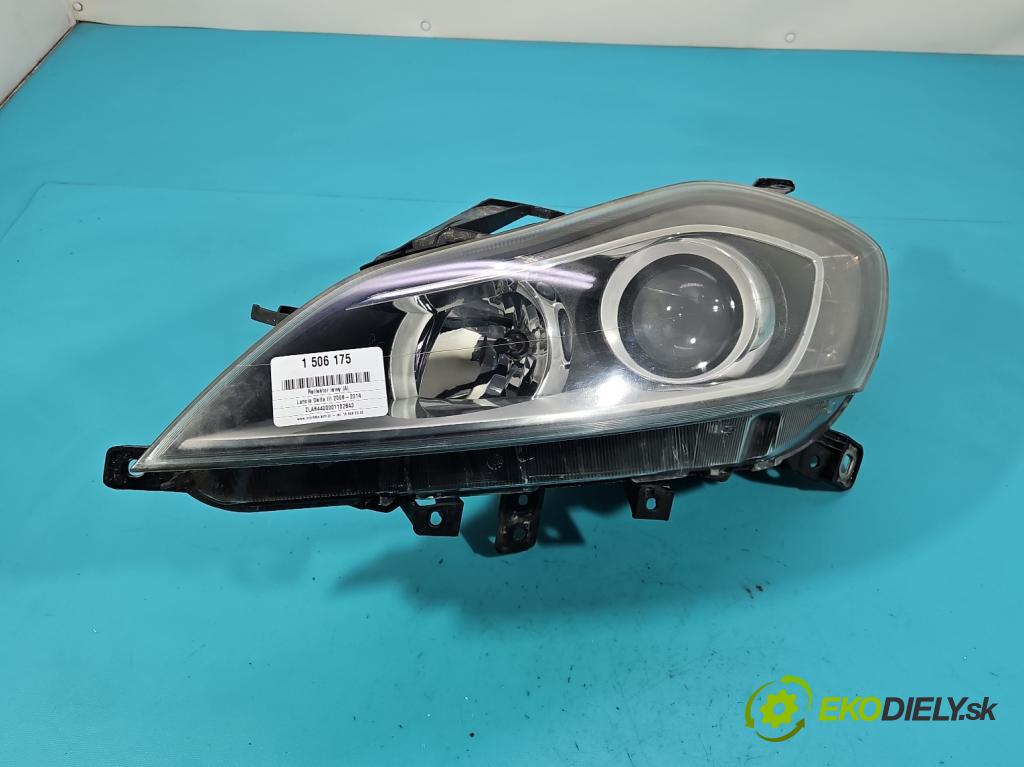 Lancia Delta III 2008-2014 1.4 T 120 HP manual 88 kW 1368 cm3 5- Reflektor: ľavý 518763400 (Kľučka dverí ostatné)