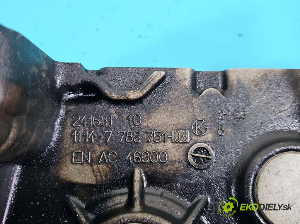 Bmw X3 E83 2003-2010 2.0d 150 HP manual 110 kW 1995 cm3 5- obal načasovanie 7786751 (Kryt motora)