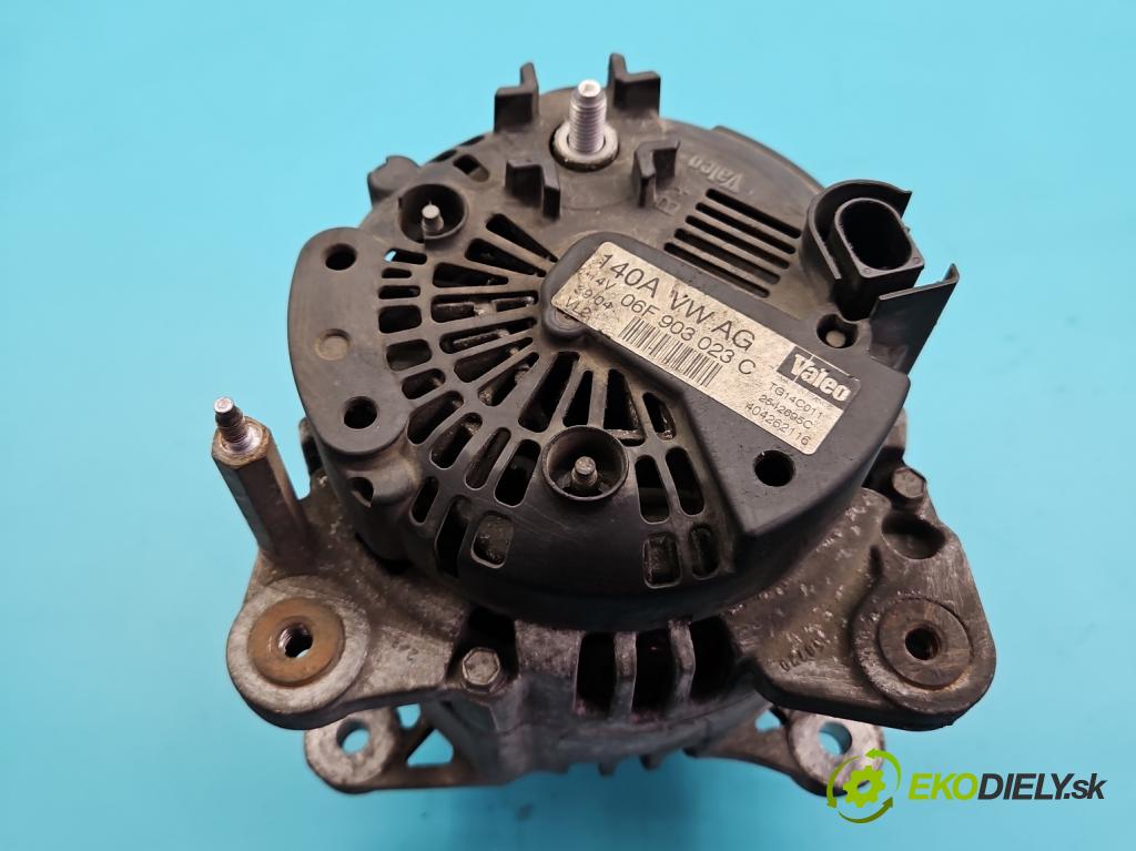 Vw Golf V 2003-2009 1.9 tdi 105 HP manual 77 kW 1896 cm3 5- Alternator 06F903023C (Alternátor)