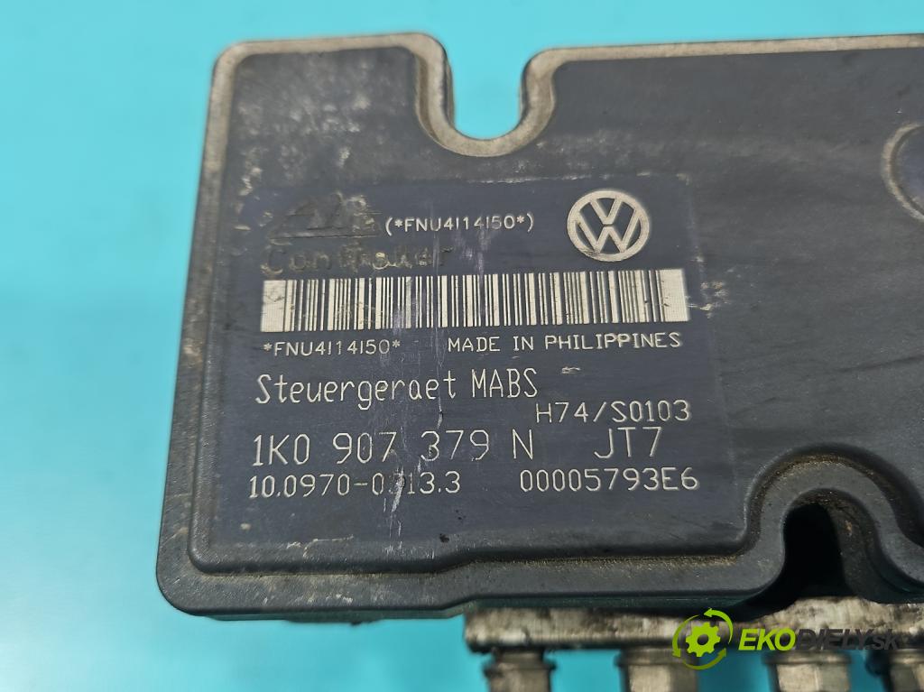 Vw Golf V 2003-2009 1.9 tdi 105 HP manual 77 kW 1896 cm3 5- čerpadlo abs 1K0614117F (Pumpa ABS)