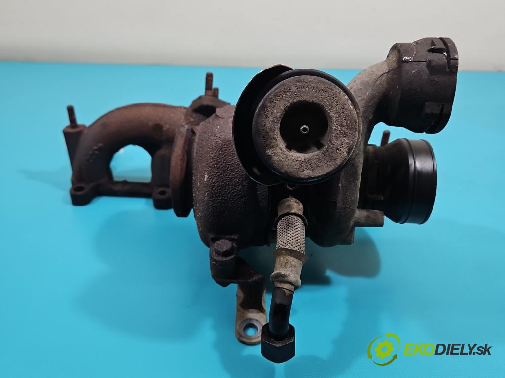 Vw Golf V 2003-2009 1.9 tdi 105 hp manual 77 kW 1896 cm3 5- Turbodmychadlo BV39A-0022 (Kompletní turbodmychadlo)