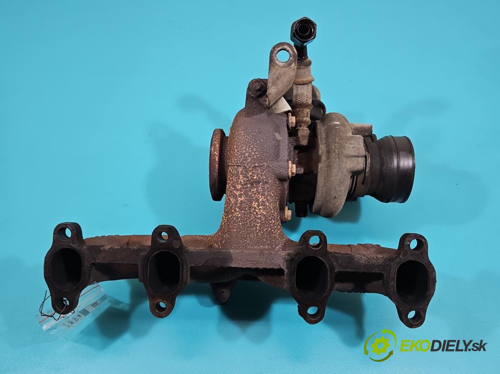 Vw Golf V 2003-2009 1.9 tdi 105 hp manual 77 kW 1896 cm3 5- Turbodmychadlo BV39A-0022 (Kompletní turbodmychadlo)