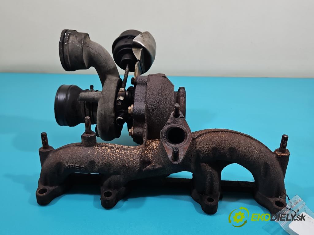 Vw Golf V 2003-2009 1.9 tdi 105 hp manual 77 kW 1896 cm3 5- Turbodmychadlo BV39A-0022 (Kompletní turbodmychadlo)