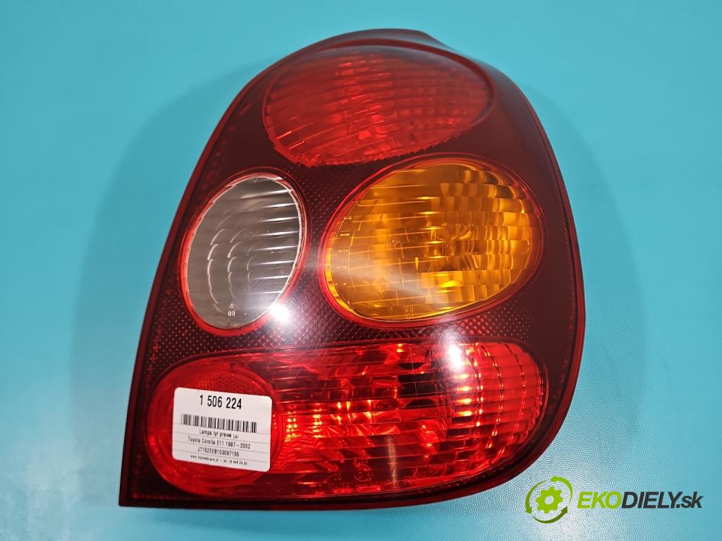 Toyota Corolla E11 1997-2002 1,4.0 16V 86 hp manual 63 kW 1332 cm3 3- světlo zadní pravé  (Klika dveří ostatní)