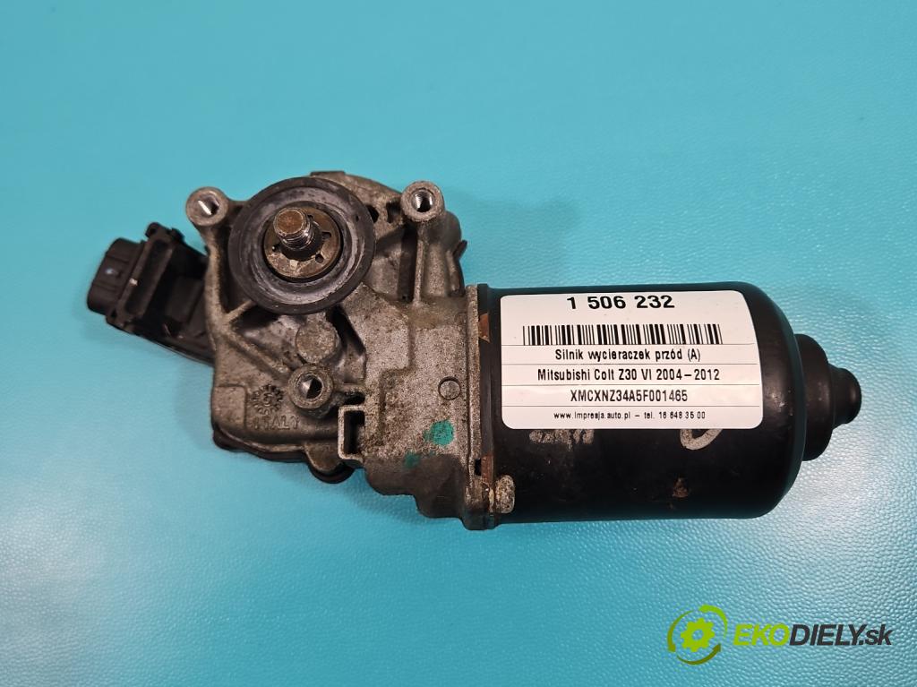Mitsubishi Colt Z30 VI 2004-2012 1.3 16V 95 hp manual 70 kW 1332 cm3 5- motor stěračů přední 159200-6820