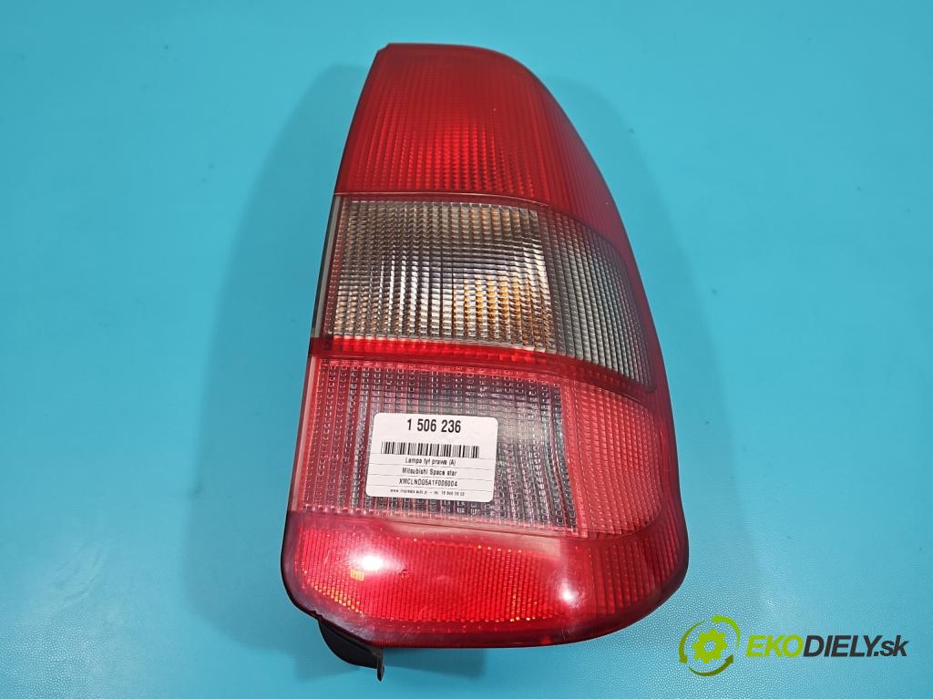 Mitsubishi Space star 1.8 GDI 122 hp manual 90 kW 1834 cm3 5- světlo zadní pravé  (Klika dveří ostatní)