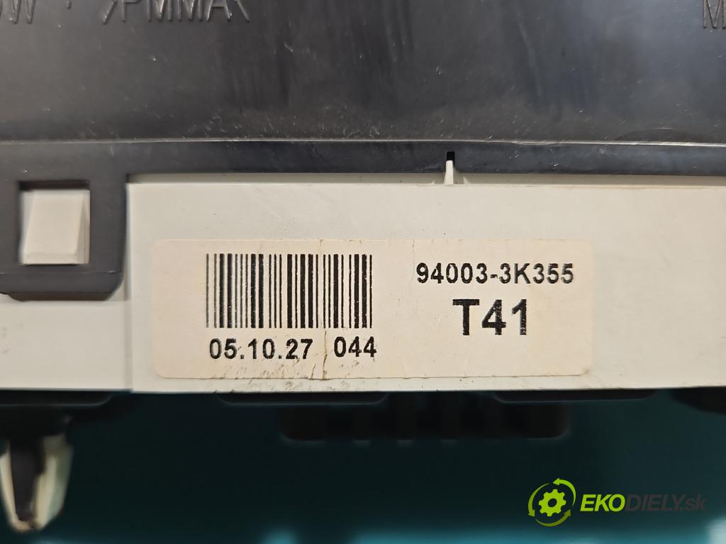 Hyundai Sonata V 2004-2009 2.4 16V 162 HP manual 119 kW 2359 cm3 4- prístrojovka/ budíky 94003-3K355 (Prístrojová doska)