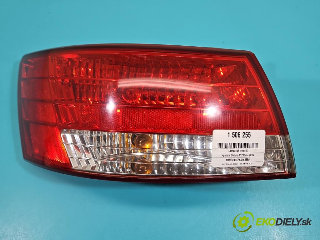 Hyundai Sonata V 2004-2009 2.4 16V 162 hp manual 119 kW 2359 cm3 4- světlo zadní levé 92401-3K0 (Klika dveří ostatní)