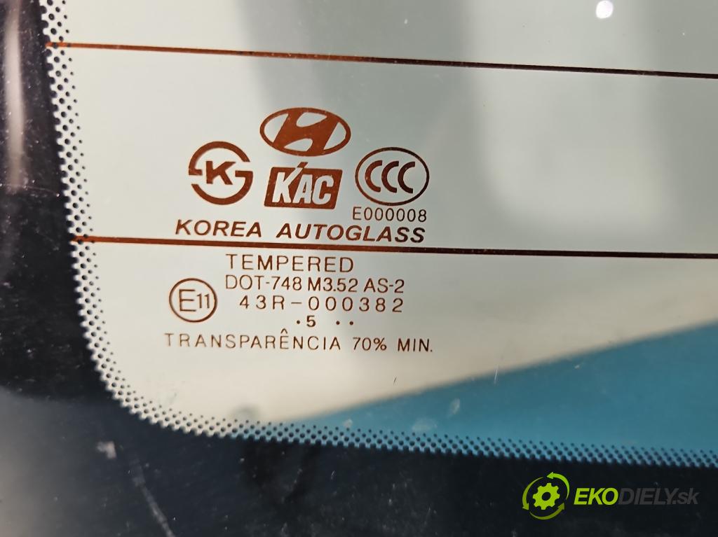 Hyundai Sonata V 2004-2009 2.4 16V 162 hp manual 119 kW 2359 cm3 4- sklo zadní  (Zadní sklo)