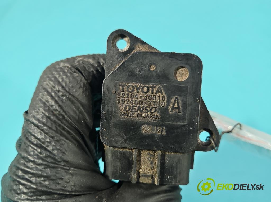 Toyota Rav4 III 2005-2012 2.2 D4D 136 HP manual 100 kW 2231 cm3 5- průtokoměr: 22204-30010 (Váha vzduchu)