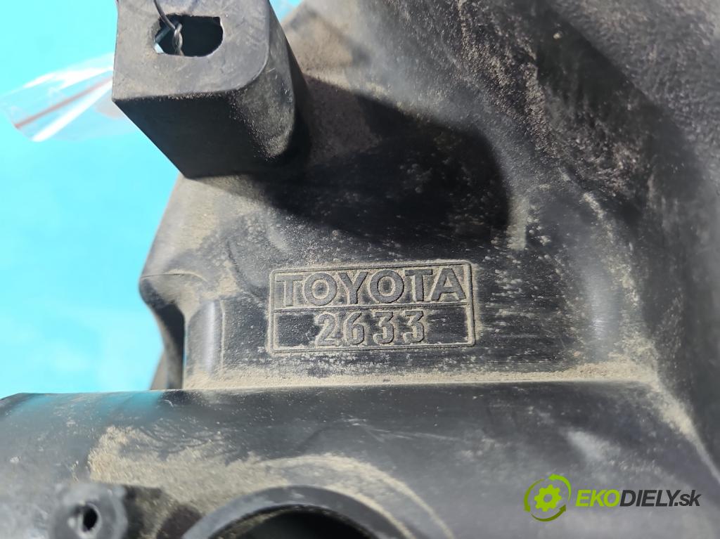 Toyota Rav4 III 2005-2012 2.2 D4D 136 HP manual 100 kW 2231 cm3 5- obal filtra vzduchu 2633 (Obal vzduchového filtra)