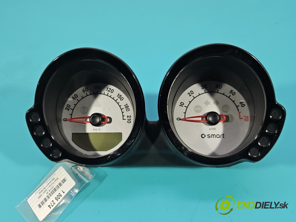 Smart Forfour I 2004-2006 1.3 16V 95 HP manual 70 kW 1332 cm3 5- prístrojovka/ budíky A4545403111 (Prístrojová doska)