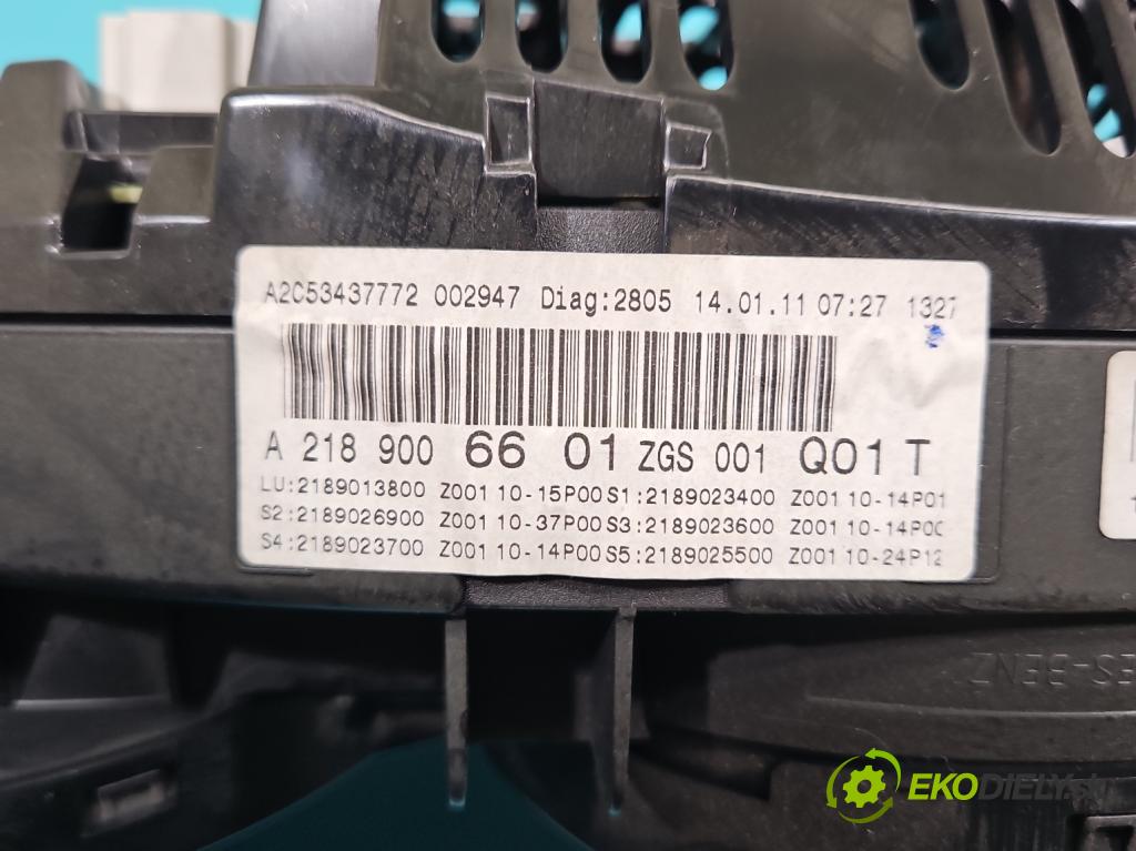 Mercedes CLS II C218 2010-2018 3.0 cdi (642853) 265KM automatic 195 kW 2987 cm3 4- prístrojovka/ budíky A21890066 (Prístrojová doska)