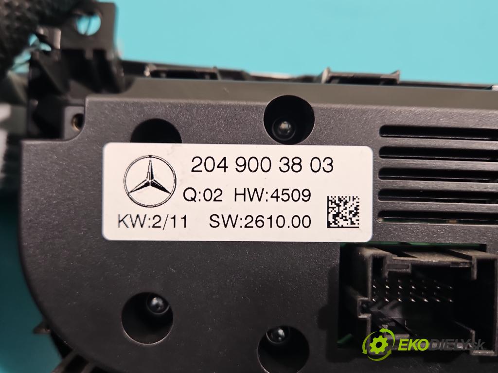 Mercedes CLS II C218 2010-2018 3.0 cdi 265KM automatic 195 kW 2987 cm3 4- palubní deska panel topení 2049003803
