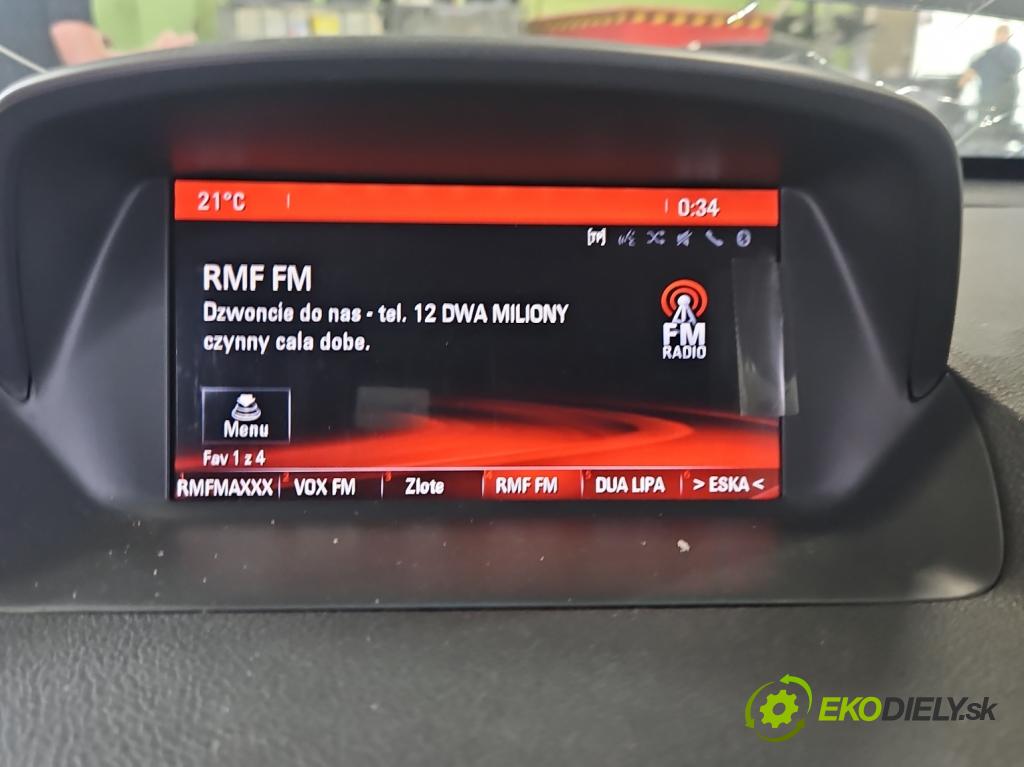 Opel Mokka A 2012-2019 1.4 T 140 HP manual 103 kW 1364 cm3 5- Zobrazit: 42353388 (Prístrojová doska)