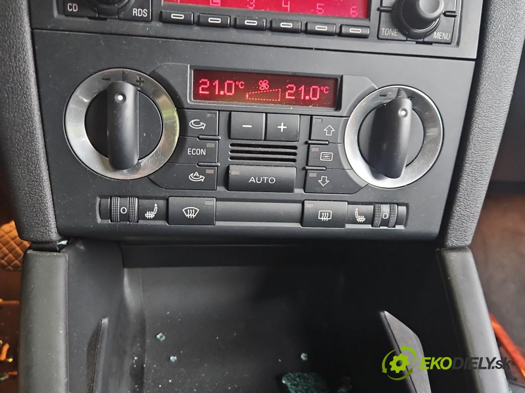 Audi A3 8P 2003-2012 1.6 FSI 116 hp manual 85 kW 1598 cm3 3- palubní deska panel topení 8P0820043E