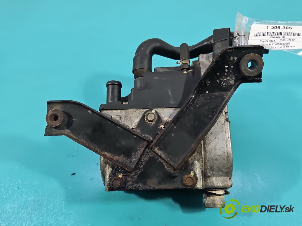 Toyota Rav4 III 2005-2012 2.2 D4D 136 HP manual 100 kW 2231 cm3 5- Webasto 25228205 (Webasto (nezávislé kúrenie))